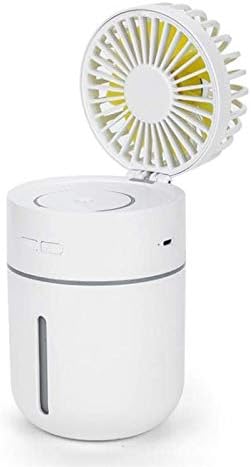 NC T9 Пренослив Креативен Вентилатор За Овлажнител ЗА Прскање LED Вентилатор за Светло 3 Во 1 Рачен USB Мини Вентилатори Летен Клима Уред Ладилник