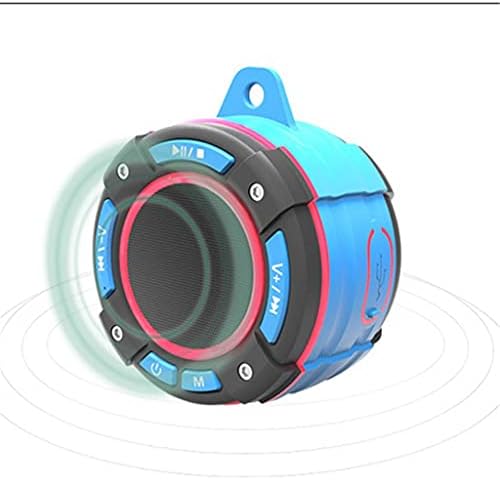 Звучни шипки со седум нивоа водоотпорен Bluetooth звучник на отворено TWS Bluetooth Audio Sports Protable Suction Cup радио со светлина