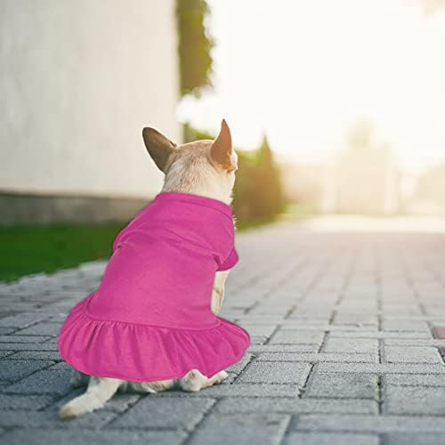 Вефсу миленичиња фустани кошули симпатични кучиња Сонце фустани принцези фустани кутриња летни облека кучиња фустани кошули со