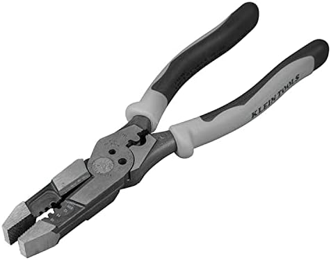 Klein Tools J215-8cr Multitool Pliers, хибридна алатка за повеќе намени/Crimper & 32305 Мулти-битен шрафцигер за шрафтинг, алатка
