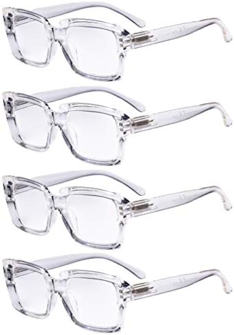 Очила Заштедете 10% На Комплет 4 Пакет Дами Очила За Читање и 4 Читачи на Пакети за Жени +2.50