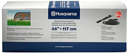 Husqvarna 531309580 HU46 комплет за прекривка, 45 x 10 x 10 инчи, црна