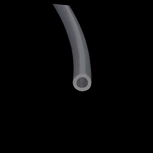 X-DREE 2,5 mm x 4mm Висока Температура Отпорни Силиконски Гумени Цевки Црево Цевка Јасно 3 Метри(Tubo de manguera de tubo de caucho