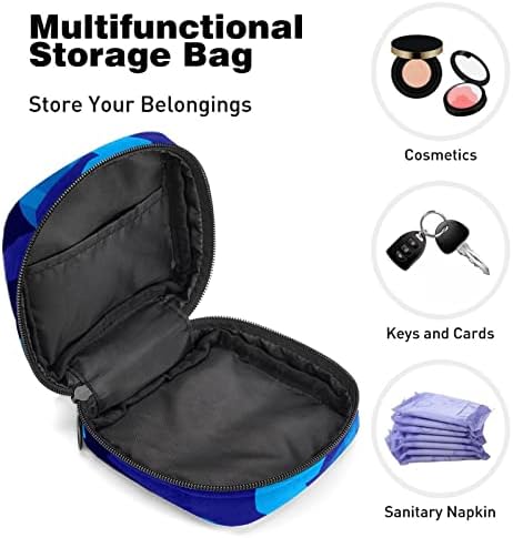 Санитарна торба за складирање на салфетки, торба за комплет за училиште, торбичка за менструална чаша, санитарна торба за подлошки за салфетка,