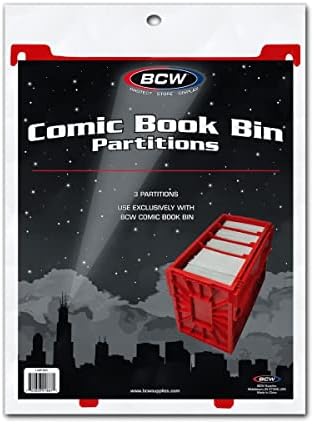 Партиции за корпи за црвени стрипови BCW - 20 PK