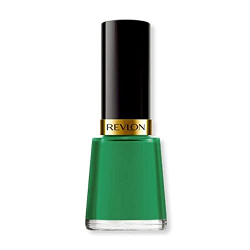 Емајл на ноктите на Revlon, лак отпорен на чипови, сјајно сјајно завршување, во сина/зелена боја, 571 posh, 0,5 мл