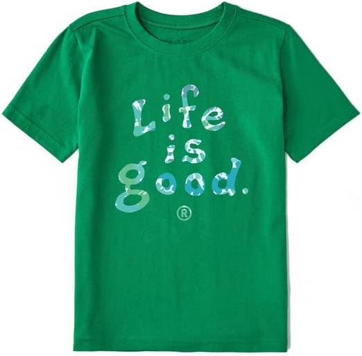 Животот е добар. Детска лигава боја, гроздобер магацин СС, Крушер, Кели Грин, xx-large