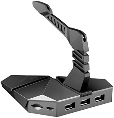 WPYYI LED светло светло со 3-порта со 3-портокал USB Hub Splitter SD картички читач на глувче USB 2.0 Центар за игри со податоци