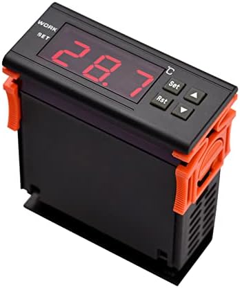 Xixian 5A дигитален контролер на температурата WK7016C1 Интелигентен регулатор на температура AC 220V Фрижидер Термостат Поддршка за греење/ладење/Калибрација