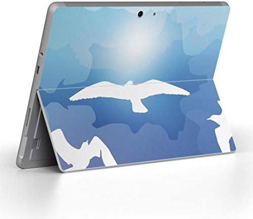 Декларална покривка на igsticker за Microsoft Surface Go/Go 2 Ultra Thin Protective Tode Skins Skins 0011440 Воздушна птица