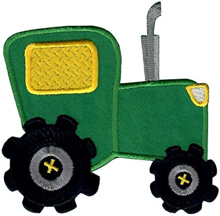 Крпеница за крпеница на трактор, железо вклучено/шиење - апликации за деца деца