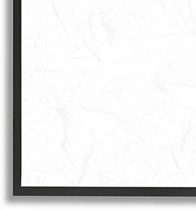 Ступел Индустрии Женски Цвеќиња Во Коса Минимална Линија Цртеж, Дизајниран ОД JJ Дизајн Куќа Доо Црна Рамка Ѕид Уметност, 11 x 14