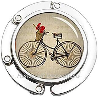 Велосипед Торба Кука Велосипед Чанта Кука Велосипед Накит, Подароци за Велосипедисти,Роденденски Подарок за Неа-Подарок За Пријателство-Подарок