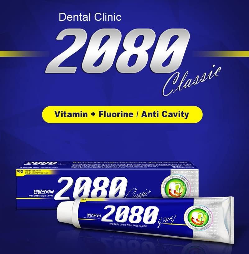 Стоматолошка клиника 2080 Класична празнина заштита за заби паста корејска орална нега