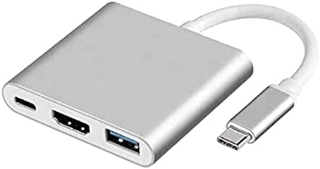 Генерички USB C до HDMI адаптер 4K видео тип C USB 3.0 порта компатибилен со MacBook, MacBook Proair, Samsung Galaxy S9S10 S20 S21Note