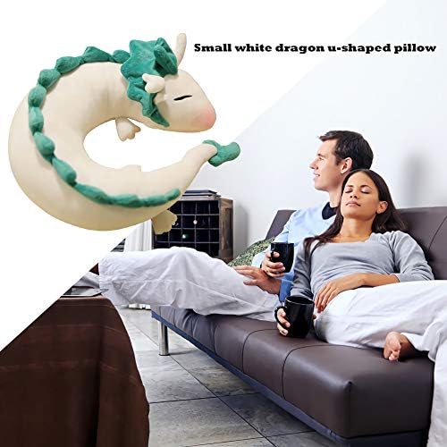 Kokodik Spirited Away Dragon вратот перница, јапонски аниме во облик на U-облик на тулинска перница за возрасни