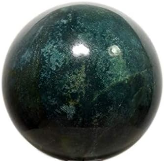 Заздравување на кристална сфера на крвопролевање - природен камен на крвта Аура за чистење на камења Реики топка за жени и мажи -