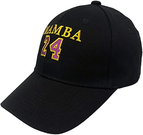 Везени мамба капи 24 ko-be hat новини за бејзбол капа што може да се прилагоди на мажите жени спортови капачиња