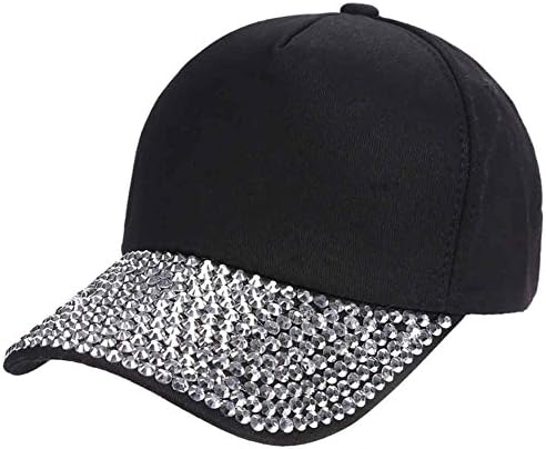 ZTL Studed Rhinestone Baseball Cap Dad Hat Chatcher капа за прилагодување на капачето за лента