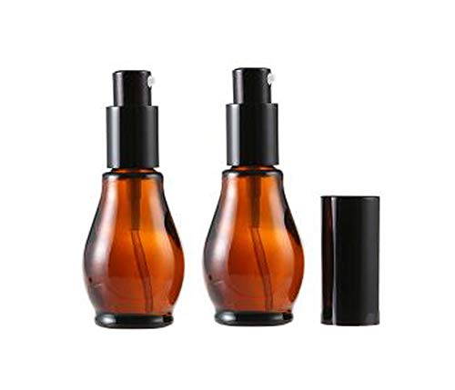 2 парчиња празни шишиња со пумпа за лосион за лосион во облик на пумпа во форма на кукарбит, преносни козметички козметички шминка лосион лосион контејнер со тегла ?