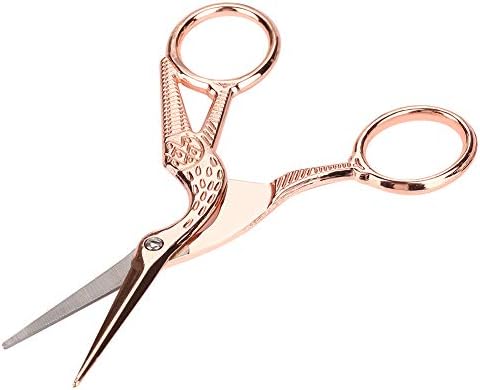 Гроздобер ножици на европски стил не'рѓосувачки челик ножици за шиење класично сечење DIY за занаетчиски иглички уметнички дела