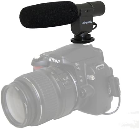 Полароиден професионален степен дигитален SLR и микрофон за камери