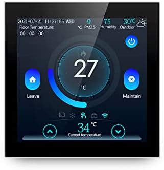 Genigw Smart Thermostat, Tuya Electric/Contremer Contremer Contromer Contresumer Controment