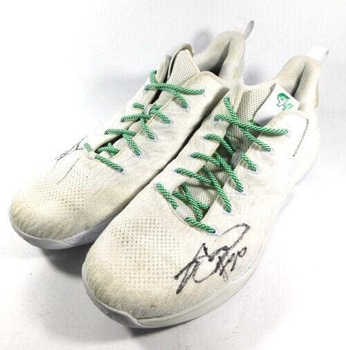 Гордон Хејворд Селтикс 2018-2020 Потпишан играч издаден 20 Бели Анта чевли 14,5 - Автограмирани патики во НБА