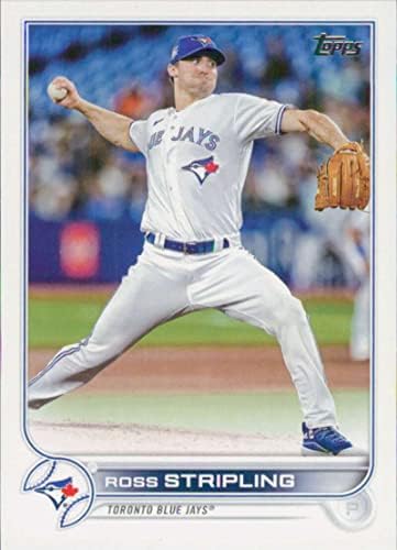 2022 Ажурирање на Топпс US148 Ross Stripling Toronto Blue Jays MLB Baseball Trading Card