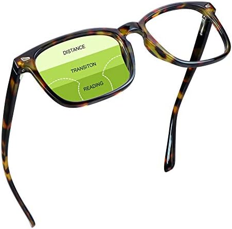 Јаин Прогресивни очила за читање на мултифокус, очила за блокирање на сина светлина за жени, без повеќефокални читатели на линија со јасни