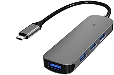 USB C Hub 4 Порти, USB C ДО USB Hub 3.0, USB Сплитер ЗА Лаптоп, MACBOOK USB Адаптер Мултипорт За Mac Pro, iMac, iPad Proand Повеќе Уреди Од