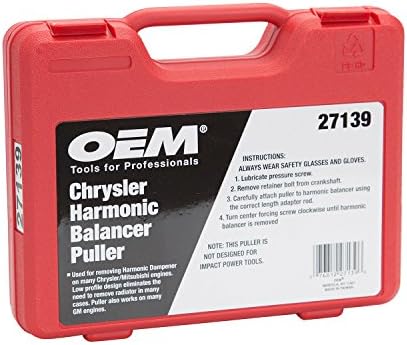 Oemtools 27139 Chrysler Harmonic Damper Puller, Сет на алатки за отстранување на баланс, специјализирани алатки за механика, исто