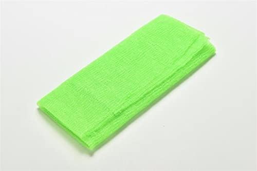 Xzing Exfoliating Sponge 5 PC најлон јапонски ексфолирачки убавина кожа туш туш туш крпа за крпа од 3 бои 3 бои пешкир сунѓери и чистачи