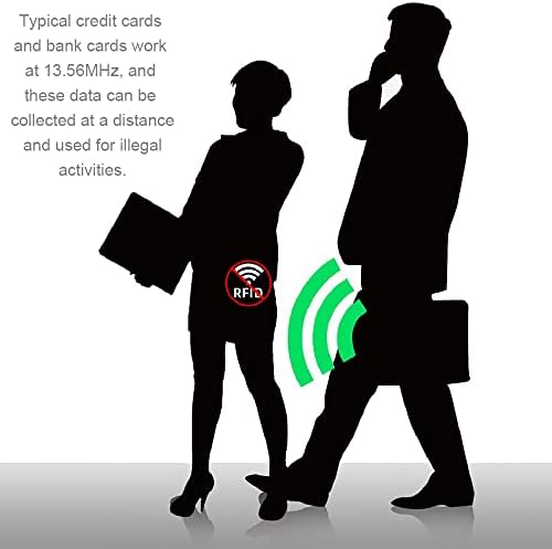 8 парчиња картички за блокирање на РФИД, Заштита на картички NFC без контакт, заштитник на кредитни картички без контакт за кредитни