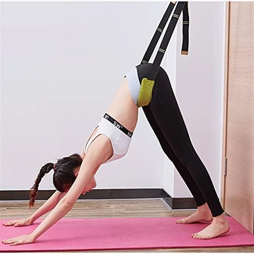Флексибилност на SawQF Флексибилност Истегнување на јога појас занишани ленти за отпорност на затворен простор за танцување гимнастика