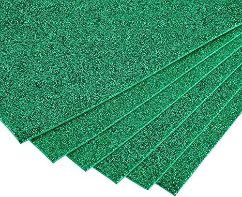 темно зелена сјај на Uxcell ева листови од пена од 11 x 8 инчи дебели за занаети DIY проекти 24 компјутери