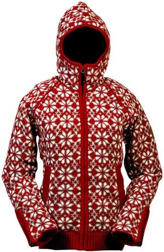 Iceewear Helga Nordic Design Women's hoodено -џемпер јакна со качулка - топла облека