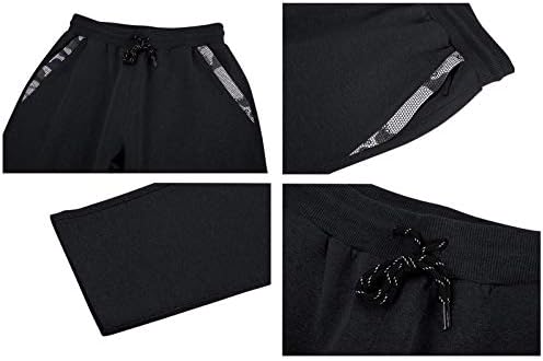 Crysully Man's Tracksuit Full Zip Sports 2 парчиња јакна и панталони кои трчаат џогирање пот.