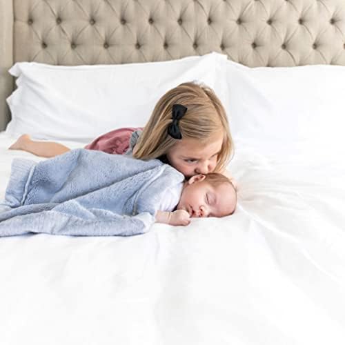 Безбедносни ќебиња Саранони за бебиња Супер мек бутик квалитет бујно луксузно бебе ќебе
