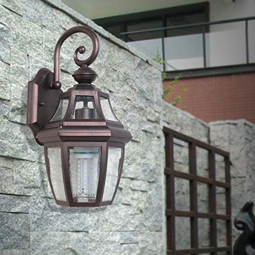 TJLSS надворешно wallиден ламба европски стил водоотпорен градинарска ламба Вила надворешна wallидна ламба порта wallидна ламба предна ламба
