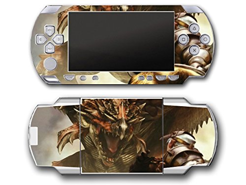 Monster Hunter 3 4G Tri Ultimate Silver Special Edition Video Game Video Game Vinyl Decal Sking налепница за покритие за Sony PSP