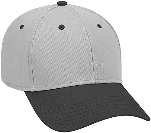 ASHEN FANE 6 PANEL Структурирана низок профил Супериорен памук Твил Основна капа за бејзбол