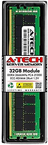 Замена на A-Tech 32 GB RAM меморија за Samsung M393A4K40DB2-CTD | DDR4 2666MHz PC4-21300 2RX4 1.2V ECC RDIMM регистриран 288-пински