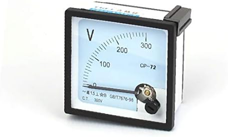 Класа X-Ree Class 1,5 AC 0-300V опсег Аналоген напон на напон на напон на напон, мерач на панел CP-72 (Misuratore DI Voltmetro Analoggio voltaggio