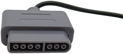Подлога за видео игри Gabote 2x далечински управувач се вклопува за контролорот за замена на конзолата Nintendo SNES систем 6FT