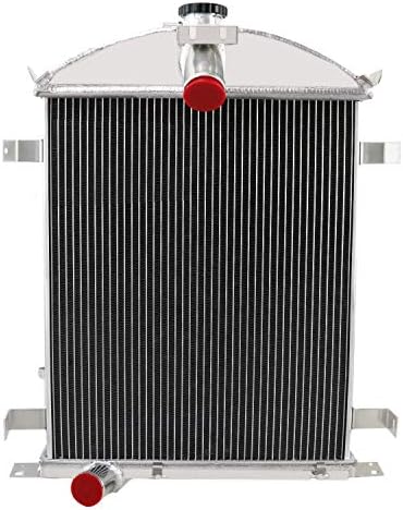Ладењемастер 3 Ред Алуминиумски Радијатор За 1928-1929 Форд Модел Тежок 3,3 Л Л4, Алуминиумско Јадро