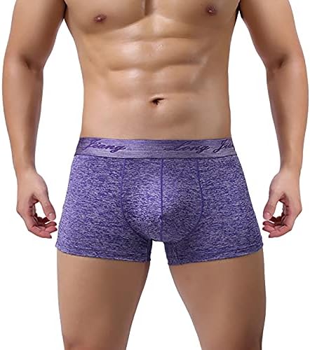 Менс боксер шорцеви машки брифинзи меки секси долна облека средна половината секси боја машка долна облека мажи боксери за мажи