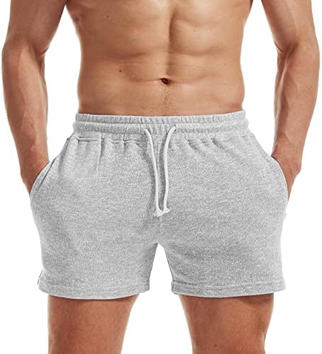 AimPact Mens Athertic Shorts Shorts 5 инчи Casual Jogger кратки панталони за мажи