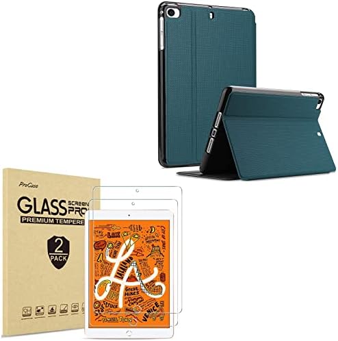Procase iPad Mini Case за iPad Mini 5 2019/ Mini 4, Mini 1 2 3 -Телеал пакет со заштитник на iPad Mini 4 -ти и 5 -ти екран, заштитник