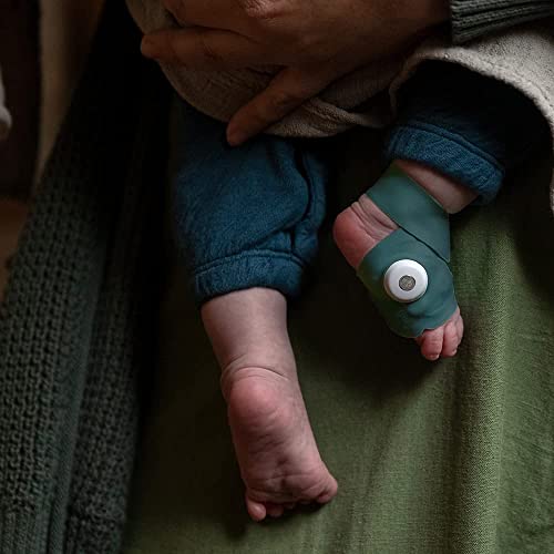Чорап Од Соништата од був - Паметен Монитор За Бебиња Погледнете Го Отчукувањата на Срцето и Просечниот Кислород О2 Како Индикатори за Квалитет на Спиењето. Будење,